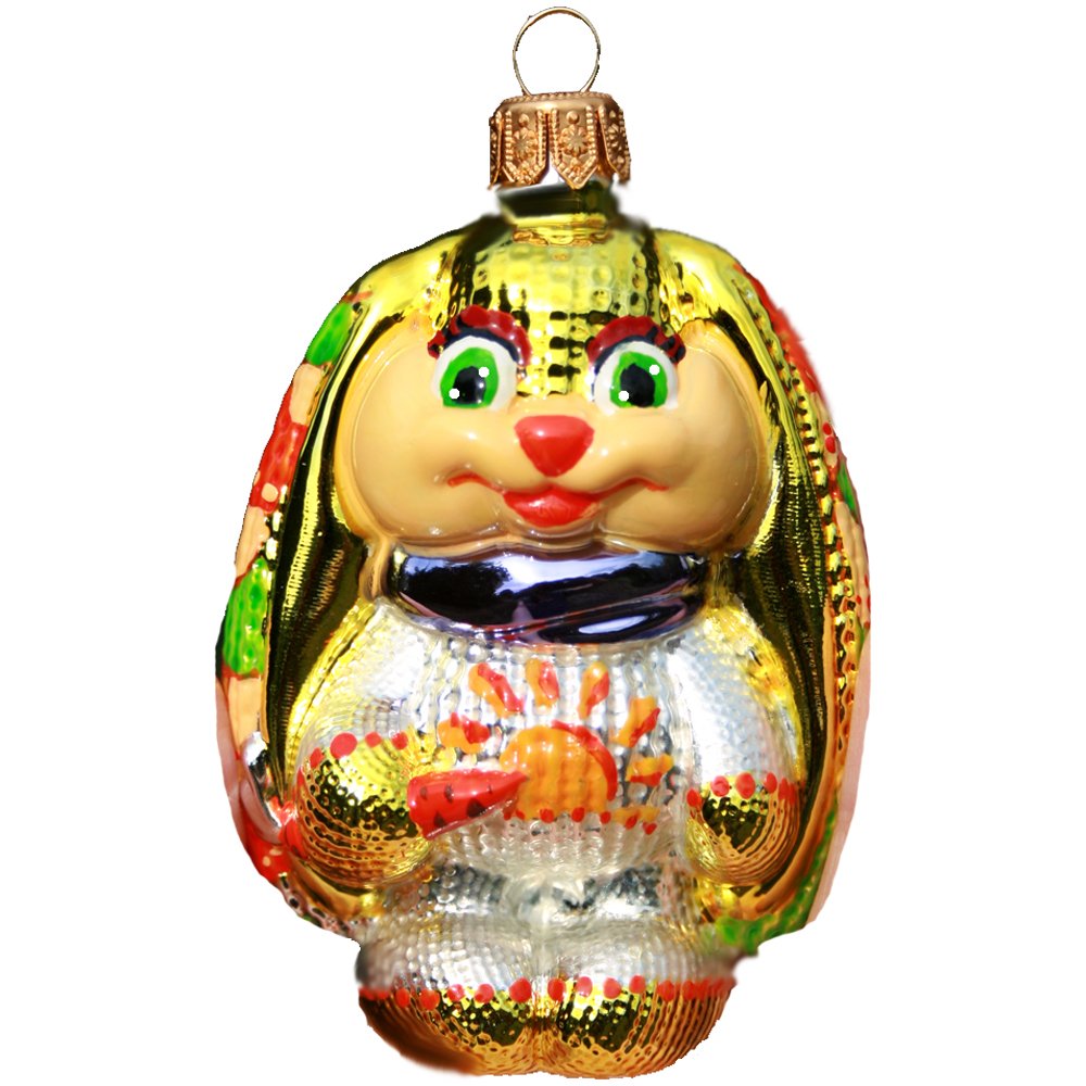 Ёлочная игрушка Солнечный Зайчик