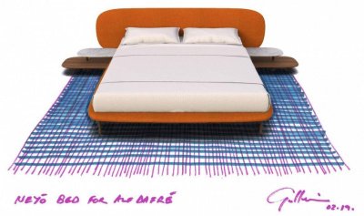 КРОВАТЬ NEYO ALF с прикроватными столиками