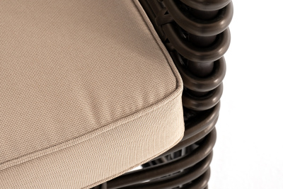 "Ницца" кресло из искусственного ротанга, цвет бронзовый