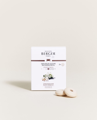 Сменные блоки 2шт для автодиффузора-клипсы Черная ангелика